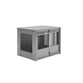 thumbnail image 6 of New Age Pet ECOFLEX® Barn Door Dog Crate & End Table, Indoor Furniture Style Kennel, 6 of 11