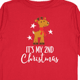 thumbnail image 4 of Inktastic My 2nd Christmas Reindeer Childs Boys or Girls Long Sleeve Toddler T-Shirt, 4 of 5