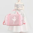 thumbnail image 6 of yuksok Ballet Dance Bag for Kids for Birthday Gift Latin Dance Children'S Day Gift Pink, 6 of 9