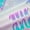 Blue Pink Purple, variant on Castle Fairy Children Teens Marine Mermaid Princess Black Out Curtains,Bling Gradient Glitter Curtains Pack of 2 (42x63 Each),Sea Underwater World Bedroom Curtains,Ultra Soft Home Decor