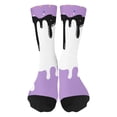 thumbnail image 2 of YAYUBA Kids Socks Novelty Funny Crew Ice Cream Socks for 7-12 Years Boys Girls Running Cycling, 2 of 5