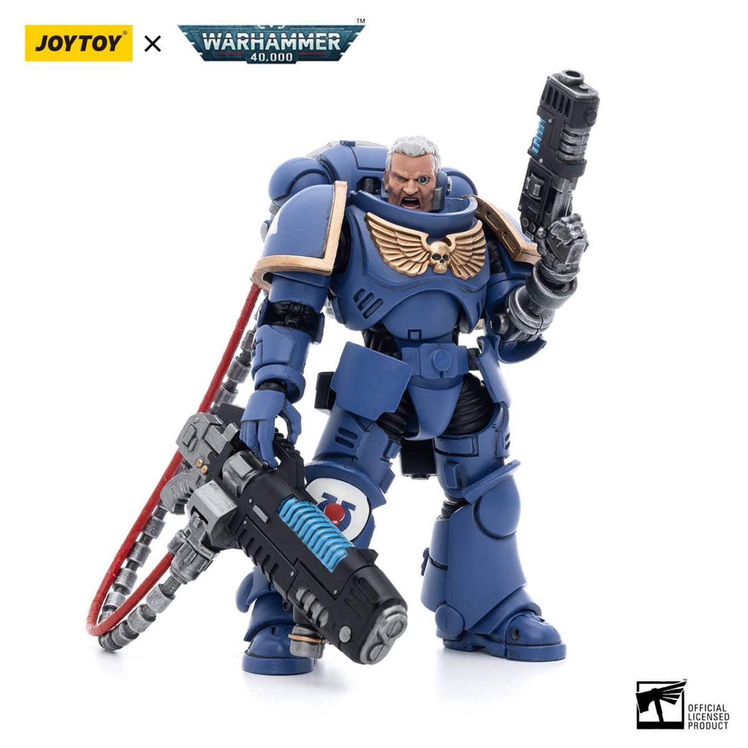 JT WH 40K Ultramarines Hellblasters Ulaxes 1:18 Figure
