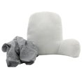 thumbnail image 4 of Almohada de Lectura Suave en Cama Sofá Cojín para Adultos, Y Niños, Lactancia con Funda Extraíble con Cremallera Y Bolsill Gris de rejilla BLESIY Almohada de lectura, 4 of 4