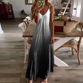 thumbnail image 1 of WILLBEST Vestidos Casuales para Mujer Vestidos de Verano para Mujer Vestido Floral de Vacaciones Vestido Largo Bohemio sin Mangas Vestido Casual con Cuello En V Vestidos de Playa Extra Grande, 1 of 3
