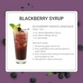 thumbnail image 3 of Monin Blackberry Flavoring Premium Gourmet Syrup 1 Liter + Gold Pump, 3 of 5