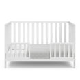 Storkcraft Sunset 4in1 Convertible Baby Crib, White