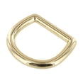 thumbnail image 5 of 2011 Gold Plate, D-Ring, Solid Brass-LL, 1", 5 of 10