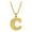 C, variant on Initial Necklaces for Women Fashion Women Gift 26 English Letter Name Chain Pendant Necklaces Jewelry Clearance Under $5