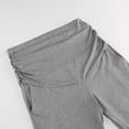 thumbnail image 5 of Ohufall Maternity Pants for Women Summer Casual Solid Color Elastic Hight Waist Long Pants Women's Comfy Loost Fit Pregnancy Workout Sport Pants, 5 of 9