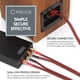 thumbnail image 4 of Cable de altavoz Micca, calibre 14, cobre puro, 2 m, 6 pies, 2 unidades, 4 of 4