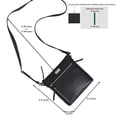 thumbnail image 2 of ASSOTS Smart Leather Crossbody Purse for Women - Premium Triple Zip Crossover Shoulder Bag, Real Leather Crossbody Bag, Travel Accessory, 2 of 6