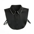 thumbnail image 2 of Wancir Women's Detachable Shirt Collar Vintage Stand Collar Accessory for Blouses/Sweaters, 2 of 4