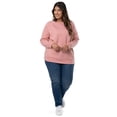 thumbnail image 5 of Terra & Sky Women's Plus Size Cotton Blend Fleece Sweatshirt, 3-Pack, 5 of 13
