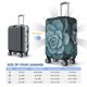 thumbnail image 4 of Balery Blue Color Cactus Funda de equipaje, fundas para maletas, elástica, lavable, protector de maletas, compatible con maletas de 18 a 32 pulgadas-X-Large, 4 of 7