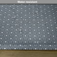 thumbnail image 6 of Ambesonne Japanese Place Mats Set of 4, Floral Checked Tile, Standard Size, Dark Blue Grey, 6 of 6