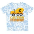 thumbnail image 3 of Inktastic 2nd Birthday Construction Truck, Cement Mixer 2 Years Old Boys or Girls Toddler T-Shirt, 3 of 5