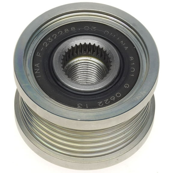 Alternator Decoupler Pulley Fits select: 2008-2013 NISSAN ROGUE, 2002-2006 NISSAN ALTIMA