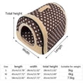 thumbnail image 4 of L, M, S Cama para perros Cama para gatos Cueva para perros Caseta para perros Portátil Exterior / Interior Xemadio LN-2157-8, 4 of 5
