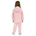 thumbnail image 4 of JAN & JUL Girls' Active Outdoor Fleece Hoodie with Zipper for Kids (Dusty Pink, Size 10Y), 4 of 5