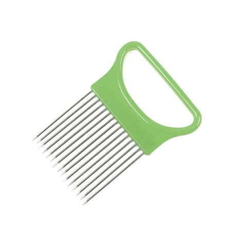 

Multifunctional Onion Vegetable Slicer Stainless Steel Holder Fork Vegetable Tomato Holder Cutter Potato Slicer Kitchen Accessories