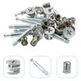 thumbnail image 5 of PHITUODA 10 juegos de accesorios de leva de conexión para muebles de gabinete con clavija y tuerca preinsertada, 5 of 5
