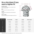 thumbnail image 5 of Gukieu golf balls Print Men's Short-sleeved Shirts, Button-down Pocket Shirts, T-shirts, Beach Vacation Travel Summer Clothing-4X-Large, 5 of 5