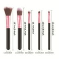 thumbnail image 2 of Pinceles de maquillaje, kit de maquillaje para principiantes, juego de 5 pinceles de maquillaje de belleza, juego portátil de 5 pinceles para rubor y ojos, 5 pinceles de maquillaje, 2 of 2