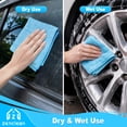 thumbnail image 6 of ZenClean Microfiber Cleaning Cloths 12 Pack, Micro Fiber Towel (Blue Navy Gray Black), 6 of 9