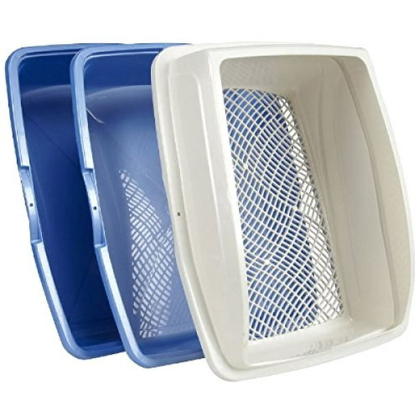 Skemix Sifting Cat Pan Litter Box With Frame Kitty Van Ness Cp5 Easy