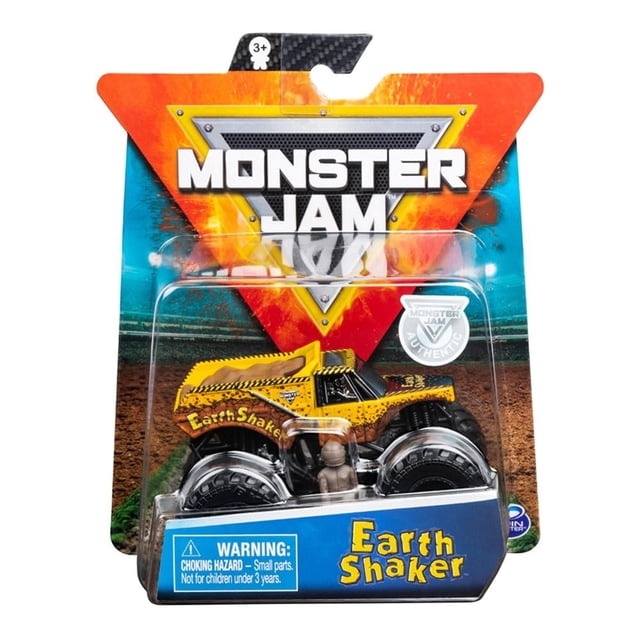 Vehículo a Escala Monster Jam Spin Master 1:64 Earth Shaker