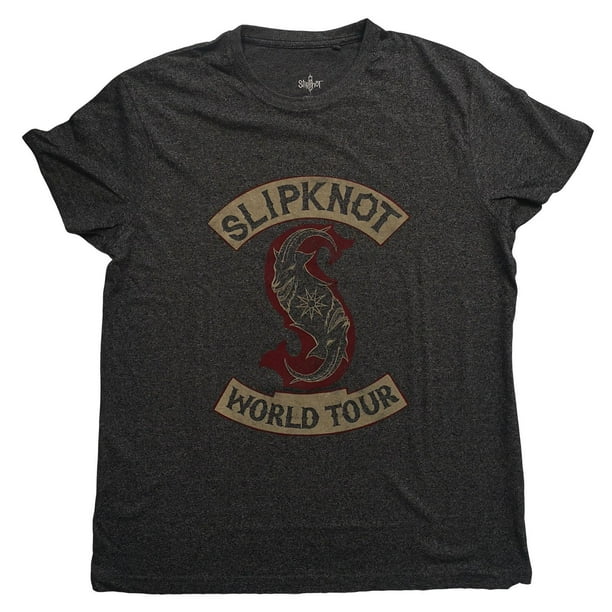 Slipknot - Camiseta Vintage de Algodón para Adultos Unisex (Pelaje Atigrado)