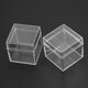 thumbnail image 5 of Caja de embalaje de plástico transparente cuadrado 24 piezas LANNMXG, 5 of 5