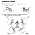 thumbnail image 2 of Propeller Protector Quick Release Drones Accessories for Mini 3/Mini 3 Pro 26s, 2 of 5