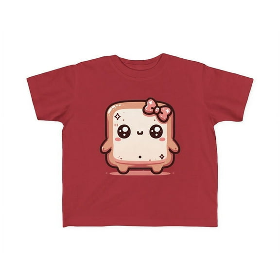 The Kawaiiverse Toastie Toddler Unisex Boy & Girl T-Shirt