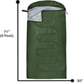 thumbnail image 4 of 10 Pack Sleeping Bags for Adults Cold Weather Bulk for Homeless People, 4 Seasons Warm or Cold Lightweight Indoor Outdoor Backpacking, Camping, 4 of 7