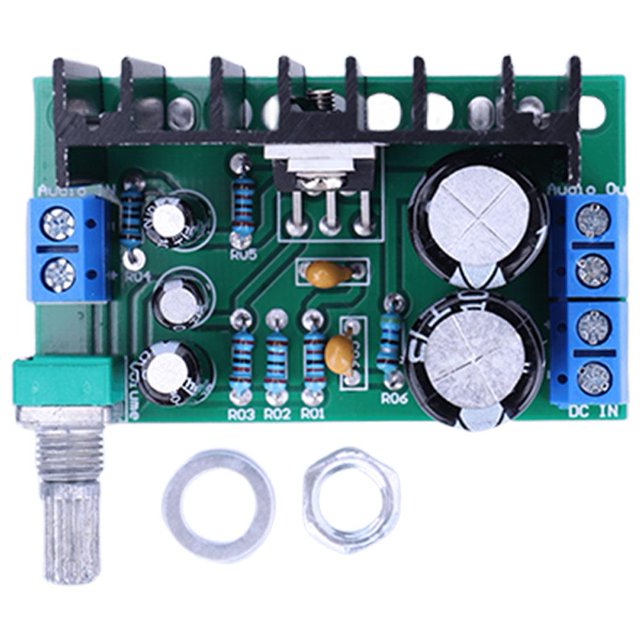 Placa amplificadora de potencia de Audio Kuymtek módulo de salida monocanal TDA2050 2 uds