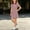 Wine, variant on DJDLJWCJ Little Girls Summer Dress Stripe Printed Lapel Casual Dress Stretch Soft Short Sleeve Dress Brown Size 2T