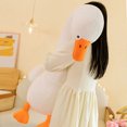 thumbnail image 4 of Giant Goose Dinosaur Stuffed Animal Cute Duck Plush Toy,Long Neck Goose Plush Soft Swan Hugging Pillow Birthday Christmas Halloween Gift, 4 of 8
