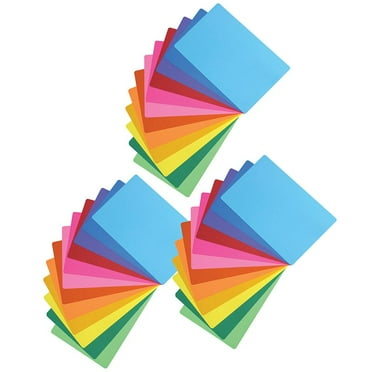Hygloss Mighty Bright Placemats, 24 Per Pack, 3 Packs