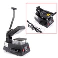 thumbnail image 2 of Digital Label Single Heat Press Machine Clothing LOGO Printing 0-250 110V 450W 13.54*7.76*22.24inch for T-Shirts, Clothing, Bags, 2 of 9