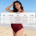 thumbnail image 3 of Xdegoge Maternity Swimsuits for Women V Neck Ruched Tummy Control One Piece Bathing Suits Crinkle Textured Solid Slimming Beachwear, 3 of 9