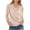 Womens Clothing Beige, variant on Women's Dressy Casual Blouses Business Work Tops Long Sleeve V Neck Pleated Shirts 2025 Fall Outfits