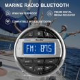 thumbnail image 3 of Set de radio y altavoces marinos Herdio Bluetooth a prueba de agua, 3 of 7