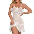 thumbnail image 5 of uublik Valentines Lingerie Set for Women Bodysuit Babydoll Lace Plus Size Sexy Naughty, 5 of 5
