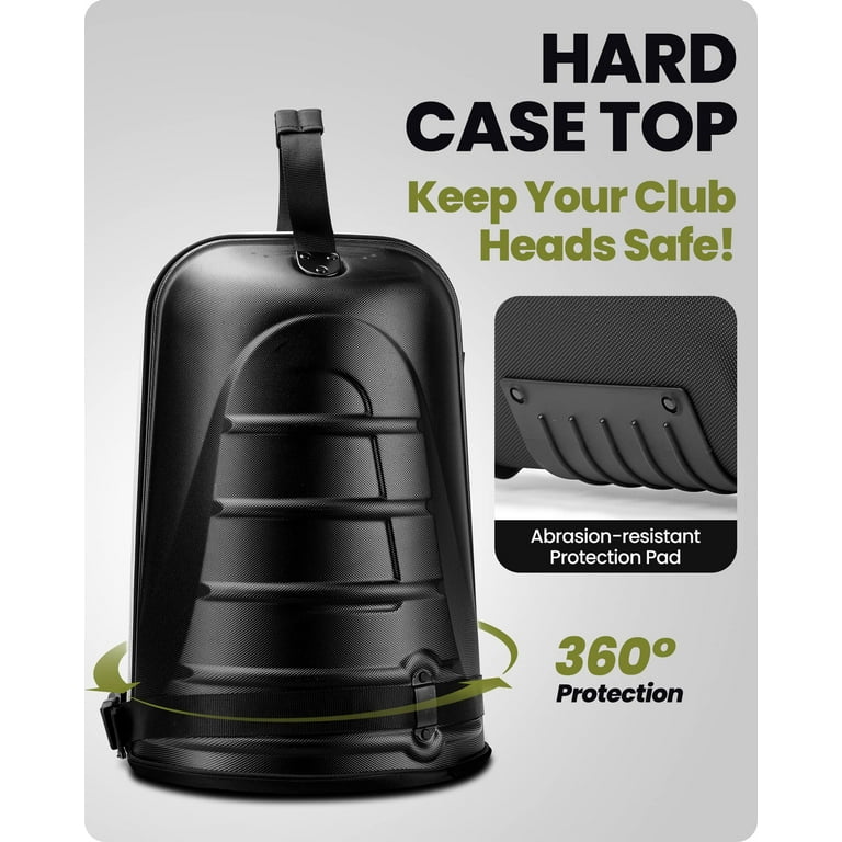 【新品未使用】OUTDOORMASTER ゴルフバック　カバー　キャスター付き Amazon | OutdoorMaster ゴルフトラベルバッグ パッド入り 900D