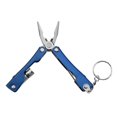 thumbnail image 1 of 9 In 1 Foldable Pocket Mini Pliers Multifunctional tool with LED Lamp Portable Flashlight Screwdriver Bottle Opener for Camping (Blue), 1 of 7