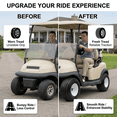 thumbnail image 5 of 4-Pack 8" 18X8.50-8 White Golf Cart Wheels Tires Fit Club Car Yamaha EZGO E-Z-GO, 5 of 6