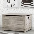 thumbnail image 5 of Delta Children Monterey Farmhouse Kids Bedroom Hope Chest Toy Box, Rustic White, 5 of 5