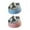Pink and Blue, variant on Fzaqwen 2pcs Stainless Steel 15 degree Raised Cat Dog Bowls Tilted Elevated Water Food Feeder Pink and Blue