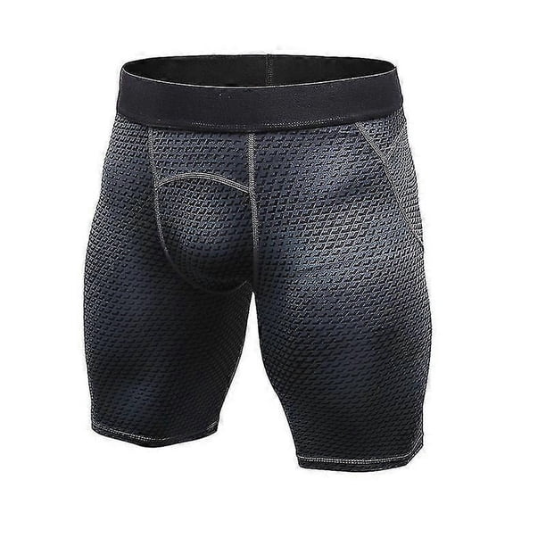 Mens Compression Shorts Base Layer Running Briefs Fit Sports Gym Fitness Short Pants